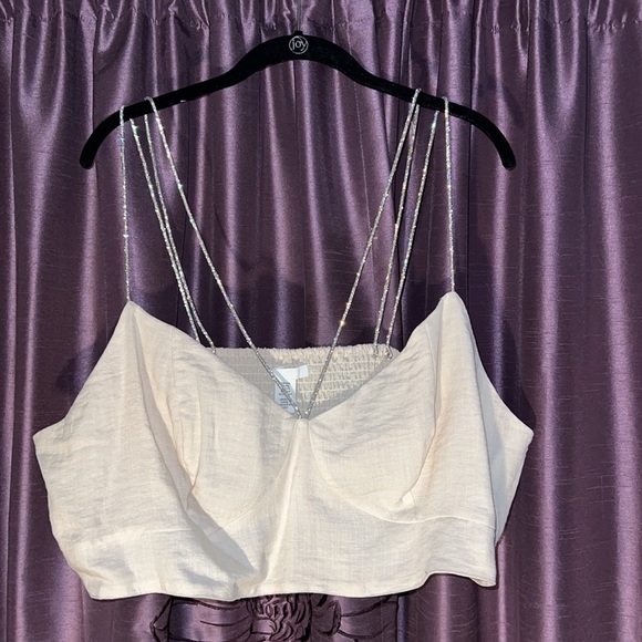 H&M Crop Top Sparkle - Picture 3 of 13